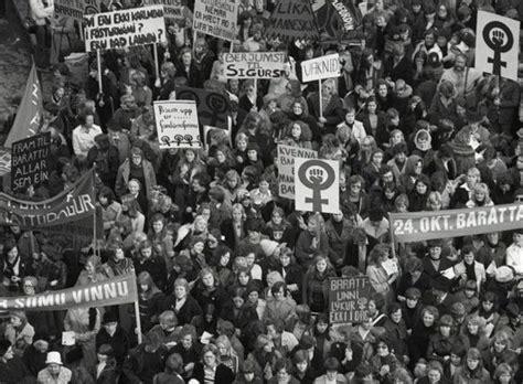 El día en que Islandia se convirtió en el país más feminista ...